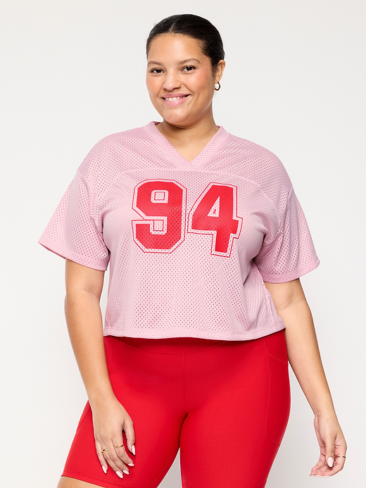 Old Navy Mesh Jersey Football Top — photo 8