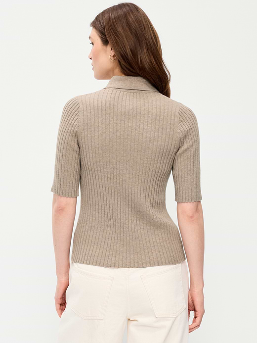 Old Navy Short-Sleeve Ribbed Polo — photo 3