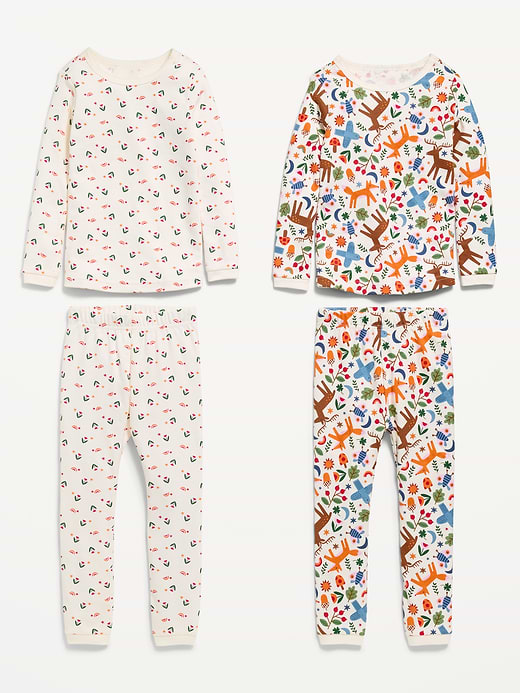 Old Navy Printed Snug-Fit Pajama 4-Piece for Toddler & Baby — photo 3