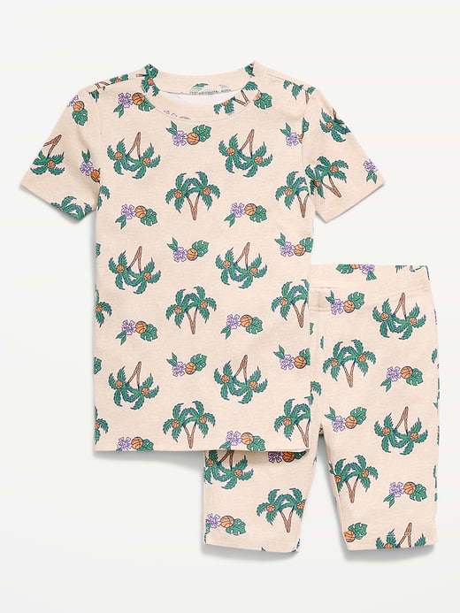 Old Navy Gender-Neutral Snug-Fit Graphic Pajama Set for Kids — photo 1