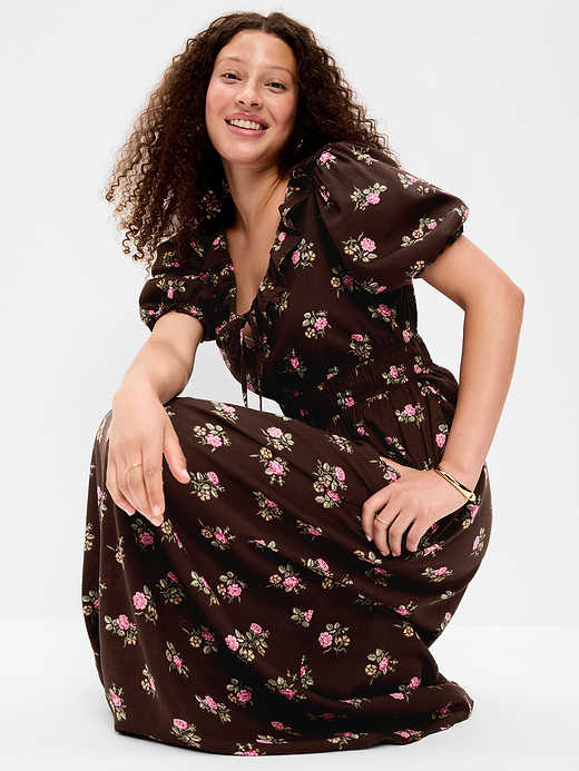 Old Navy Ruffle-Collar Boho Maxi Dress — photo 4