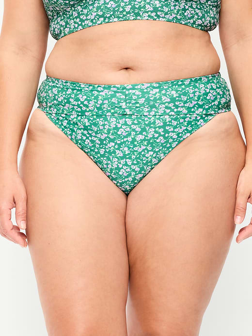 Old Navy High-Waisted Cinched Bikini Swim Bottoms — photo 8