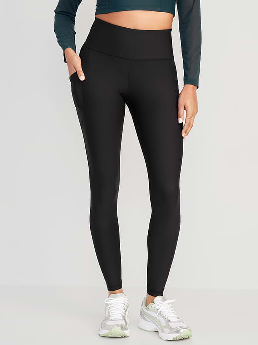 Old Navy High-Waisted PowerSoft Full-Length Pocket Leggings — photo 1