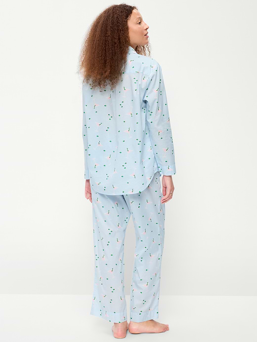 Old Navy Poplin Pajama Pant Set — photo 3