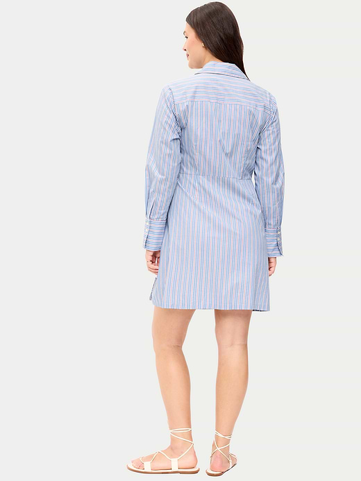 Old Navy Wrap Mini Shirt Dress — photo 8