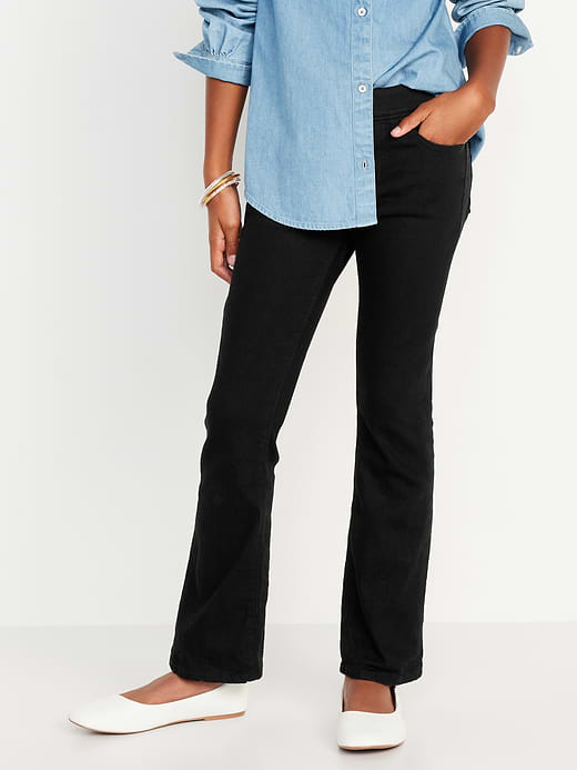 Old Navy Wow Boot-Cut Pull-On Jeans for Girls — photo 1