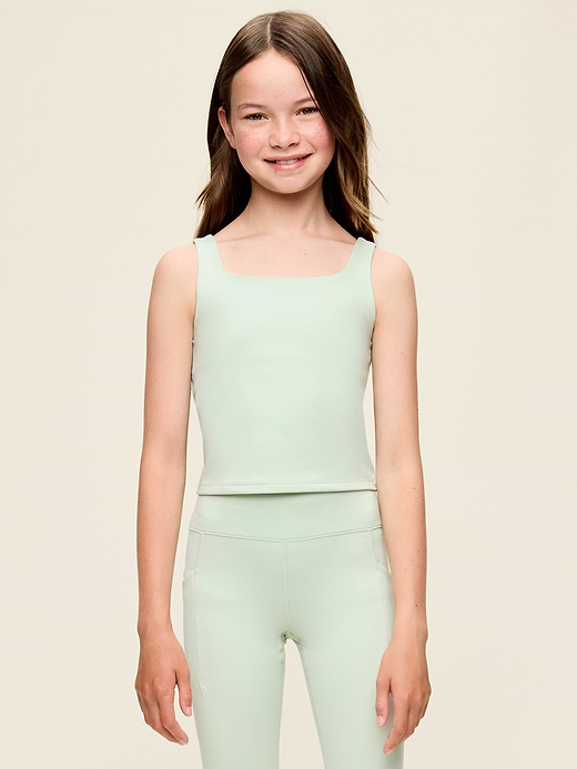Old Navy StudioSmooth Longline Sports Bra for Girls — photo 1