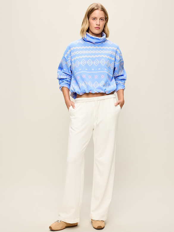 Old Navy Performance Fleece Funnel Neck Pullover — photo 4