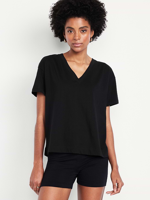 Old Navy Vintage V-Neck T-Shirt — photo 1