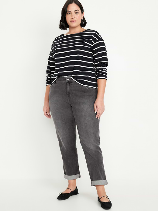 Old Navy Mid-Rise Wow Boyfriend Straight Jeans — photo 7