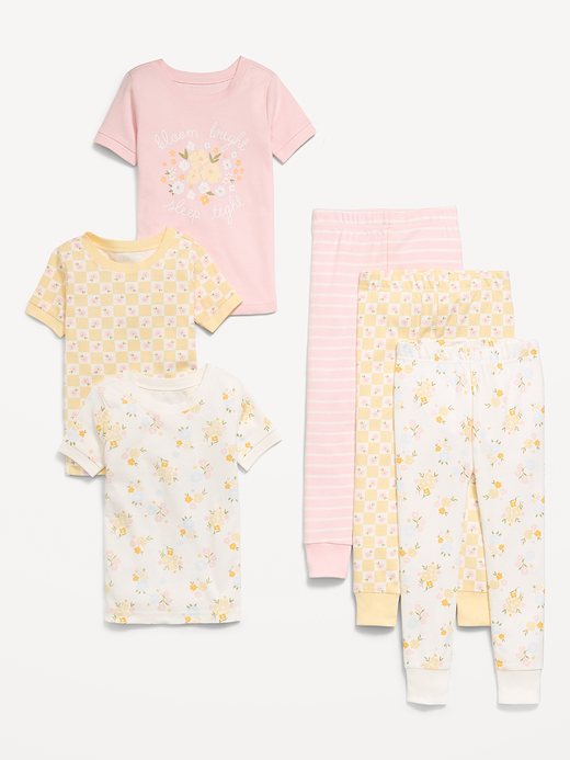 Old Navy Snug-Fit Printed Pajama 6-Piece for Toddler & Baby — photo 1