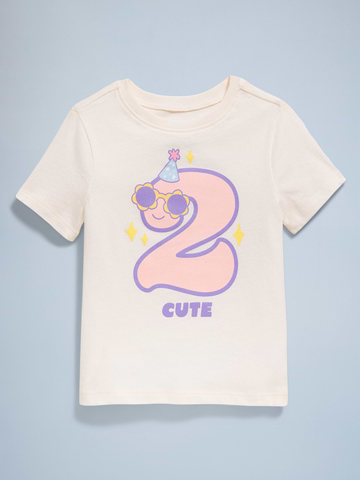 Old Navy Birthday Graphic T-Shirt for Toddler Girls — photo 3