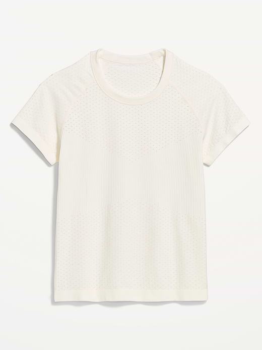 Old Navy Seamless Textured Cropped T-Shirt — photo 8