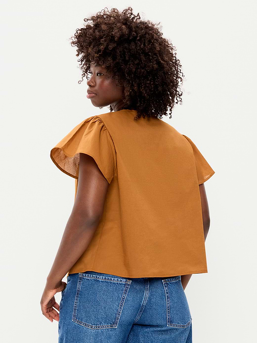 Old Navy Short-Sleeve Embroidered Trousseau Top — photo 7