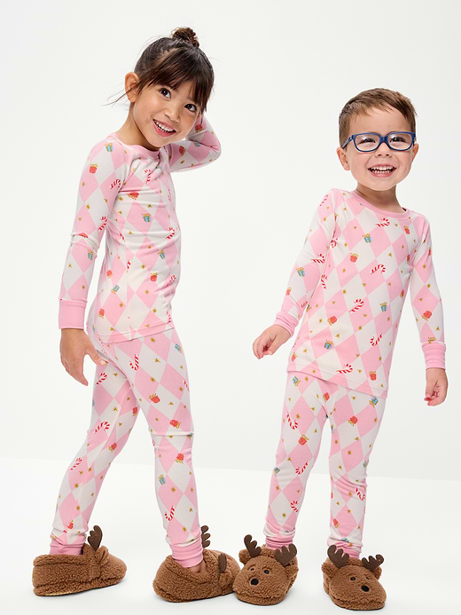 Old Navy SoftMode Printed Unisex Snug-Fit Pajama Set for Toddler & Baby — photo 1