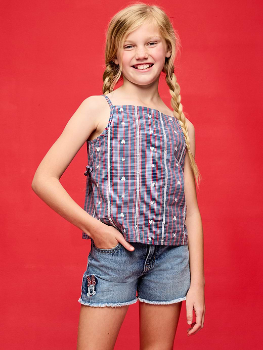 Old Navy Old Navy x Disney Mickey Mouse Sleeveless Side-Tie Top for Girls — photo 1