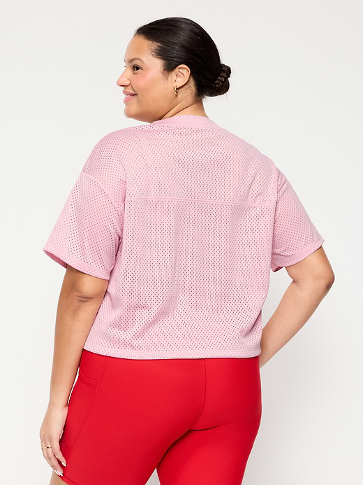 Old Navy Mesh Jersey Football Top — photo 9