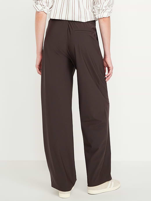 Old Navy High-Waisted SleekTech Trouser Pants — photo 3