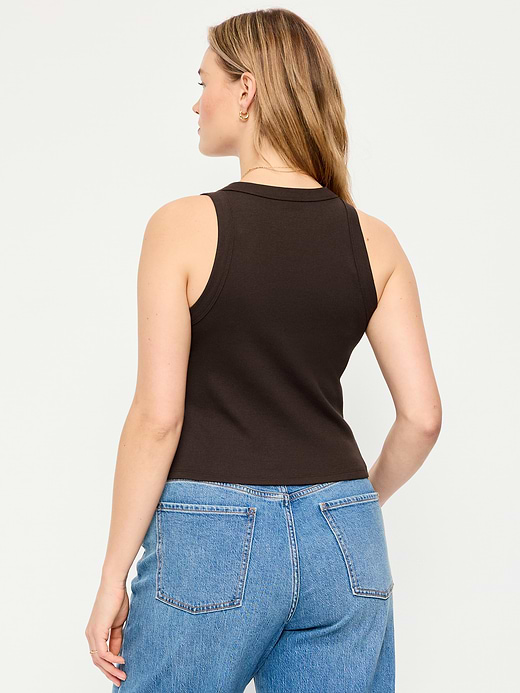 Old Navy Crop Ribbed Tank Top — photo 6
