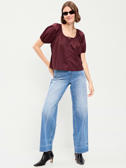 Old Navy Airy Button-Down Top — photo 4