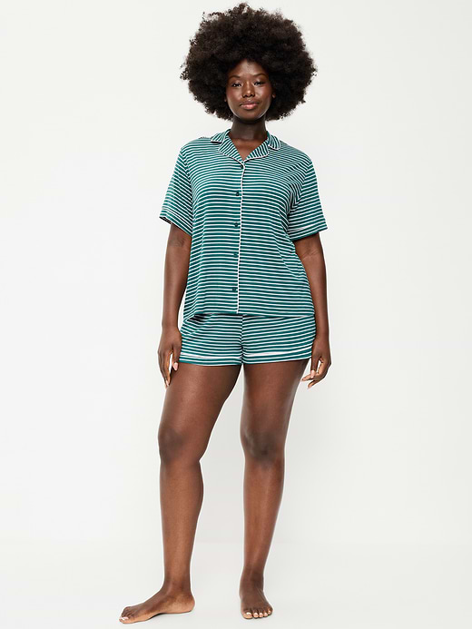 Old Navy Sunday Sleep Knit Jersey Short Set — photo 5