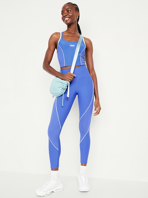 Old Navy Light Support PowerSoft Longline Sports Bra — photo 4
