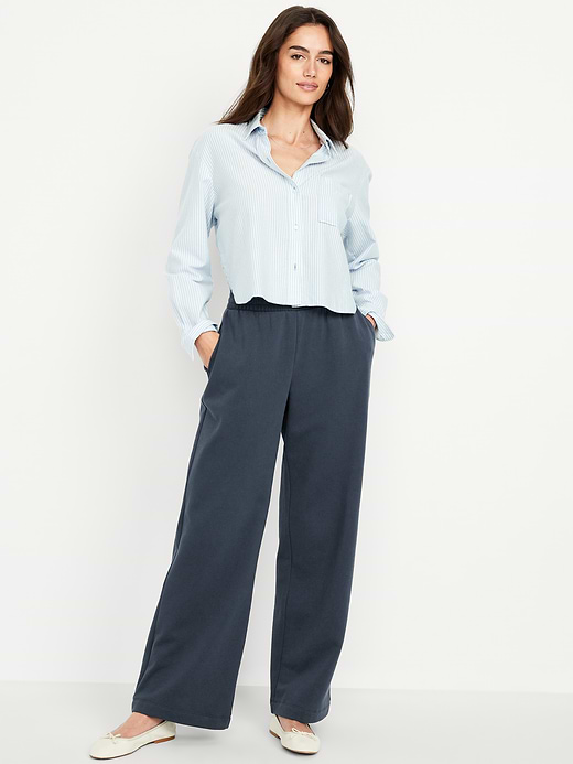 Old Navy High-Waisted SoComfy Wide-Leg Sweatpants — photo 1