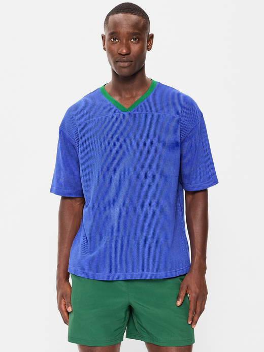 Old Navy Football-Style Knit T-Shirt
