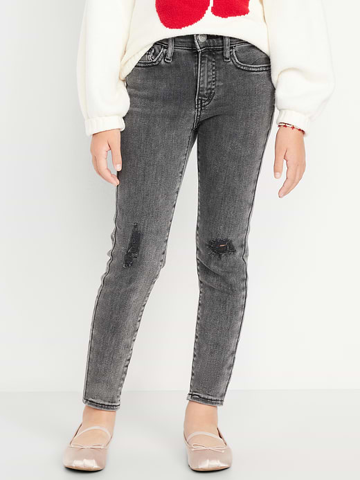 Old Navy High-Waisted Rockstar 360° Stretch Jeggings for Girls — photo 1