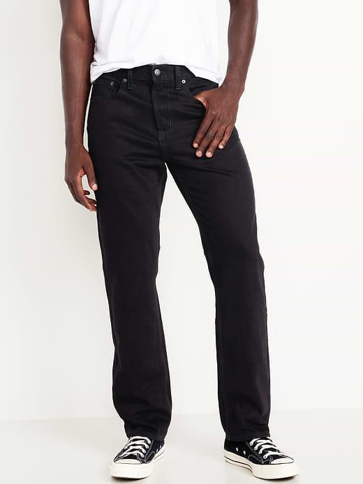 Old Navy Structured Straight Non-Stretch Jeans — photo 1