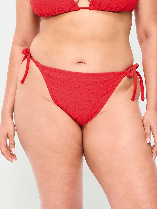 Old Navy Eyelet String Bikini Swim Bottoms — photo 8