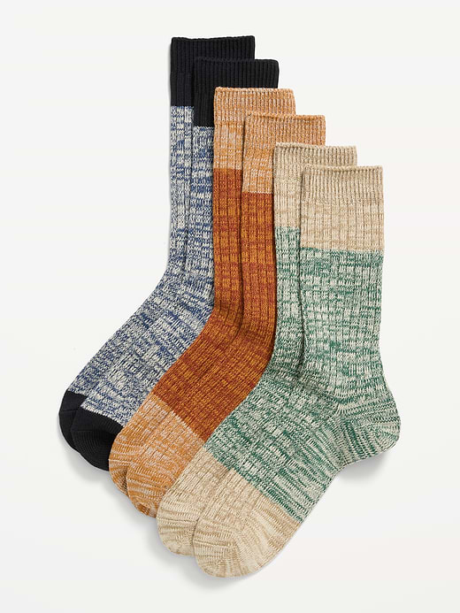 Old Navy Marled Boot Socks 3-Pack — photo 1