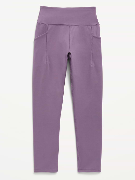 Old Navy High-Waisted StudioSmooth 7/8 Leggings for Girls — photo 5