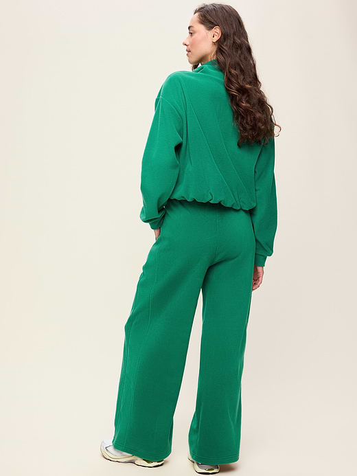 Old Navy Extra High-Waisted Performance Fleece Wide-Leg Sweatpants — photo 4