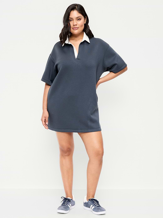 Old Navy Bounce Fleece Short-Sleeve Polo Dress — photo 6