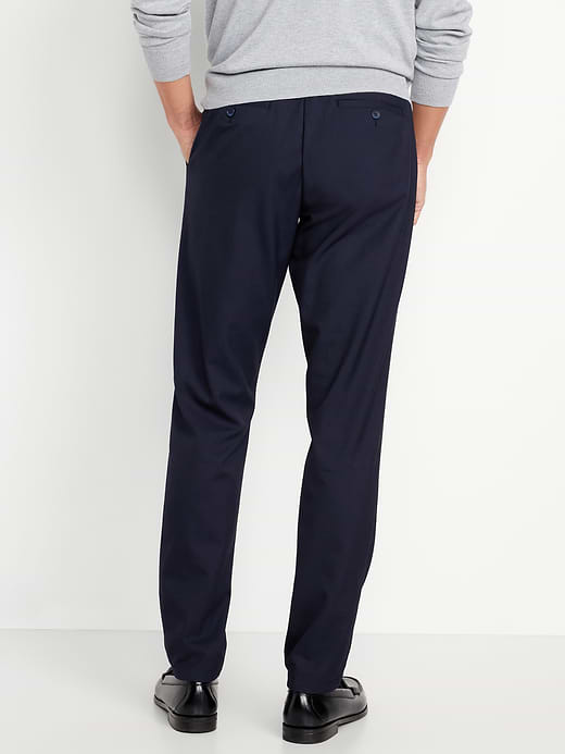 Old Navy Athletic-Fit Twill Dress Pants — photo 3
