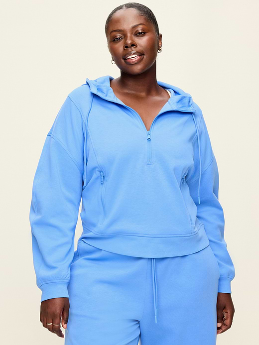 Old Navy Dynamic Fleece Half-Zip Hoodie Sweatshirt — photo 8