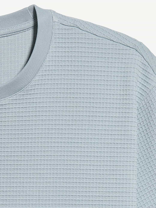 Old Navy Loose Short-Sleeve Textured Waffle T-Shirt — photo 5