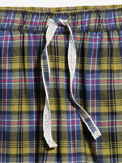 Old Navy Cinched Flannel Balloon Pants — photo 6
