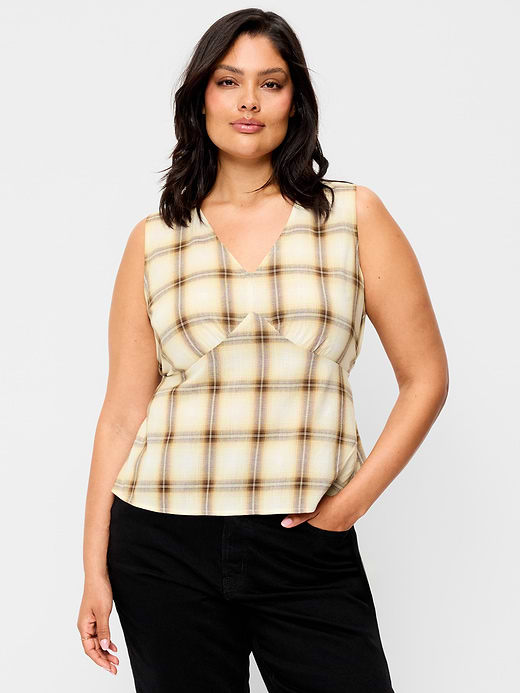 Old Navy Sleeveless V-Neck Tie-Back Top — photo 8