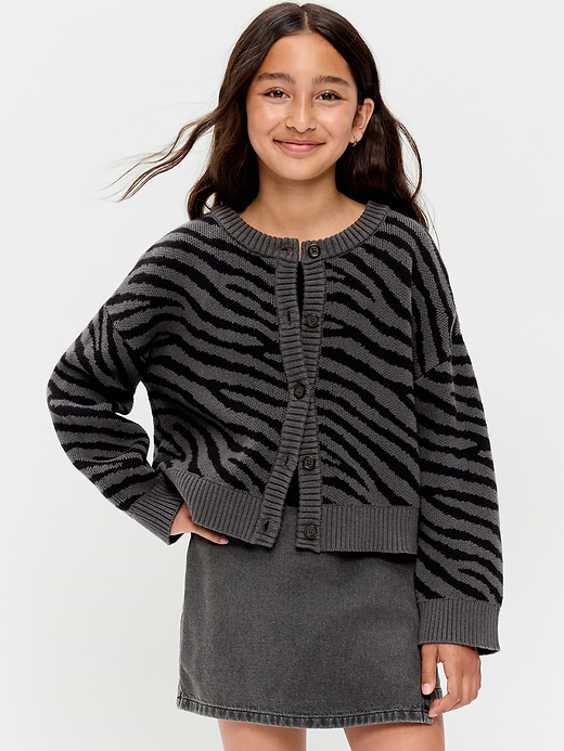 Old Navy Cozy Button-Front Cardigan Sweater for Girls — photo 1