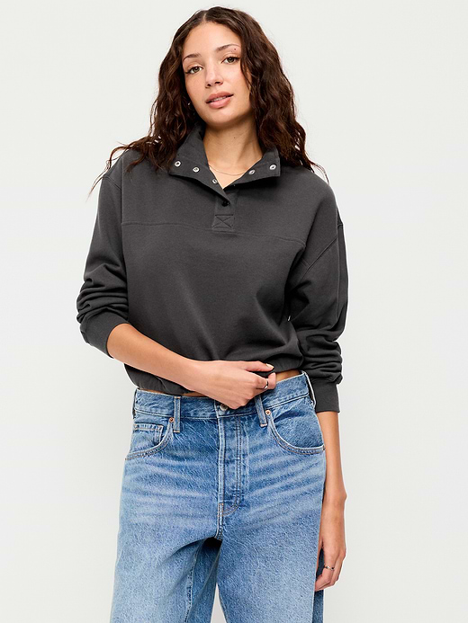 Old Navy SoComfy Funnel-Neck Sweatshirt — photo 1