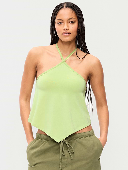 Old Navy Handkerchief Halter Top — photo 1
