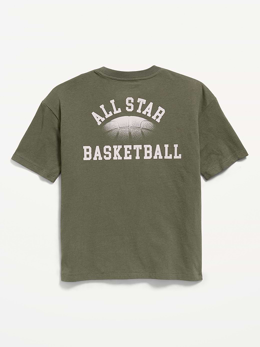 Old Navy Oversized Short-Sleeve Graphic T-Shirt for Boys — photo 3