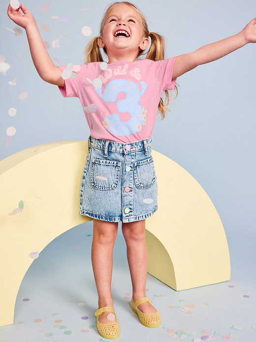 Old Navy Birthday Graphic T-Shirt for Toddler Girls — photo 1