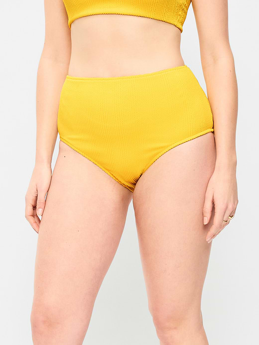 Old Navy High-Waisted Ribbed Bikini Swim Bottoms — photo 6