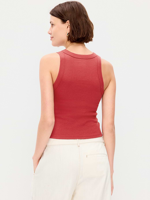 Old Navy Crop Ribbed Tank Top — photo 3