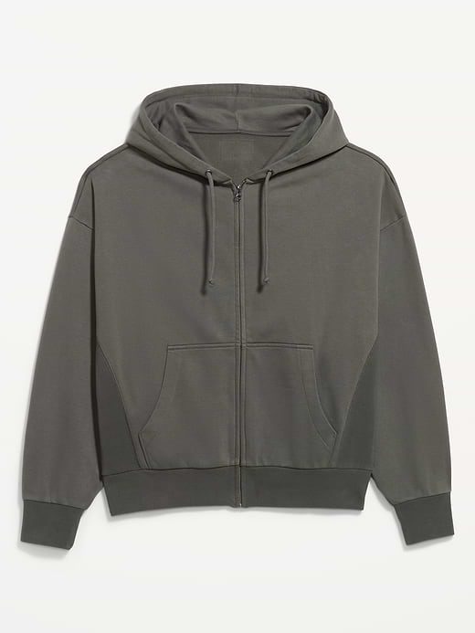 Old Navy Oversized Heavyweight Full-Zip Rotation Hoodie — photo 3