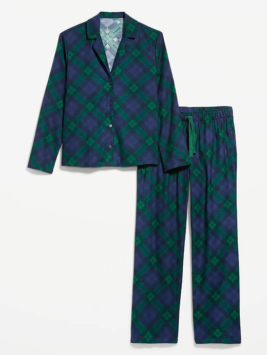 Old Navy Printed Flannel Pajama Pant Set for Women — photo 1
