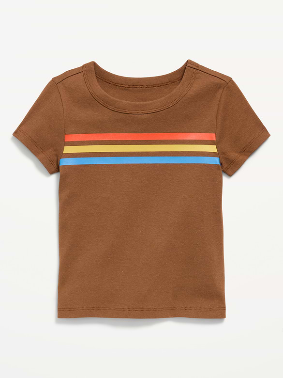 Old Navy Fitted Short-Sleeve T-Shirt for Girls — photo 3